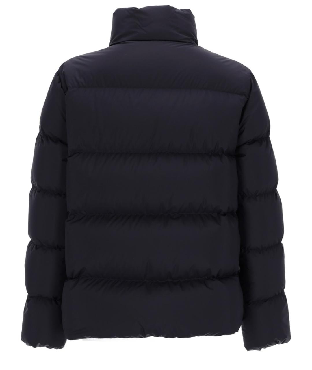 MONCLER Черный полиамидовый пуховик, фото 2