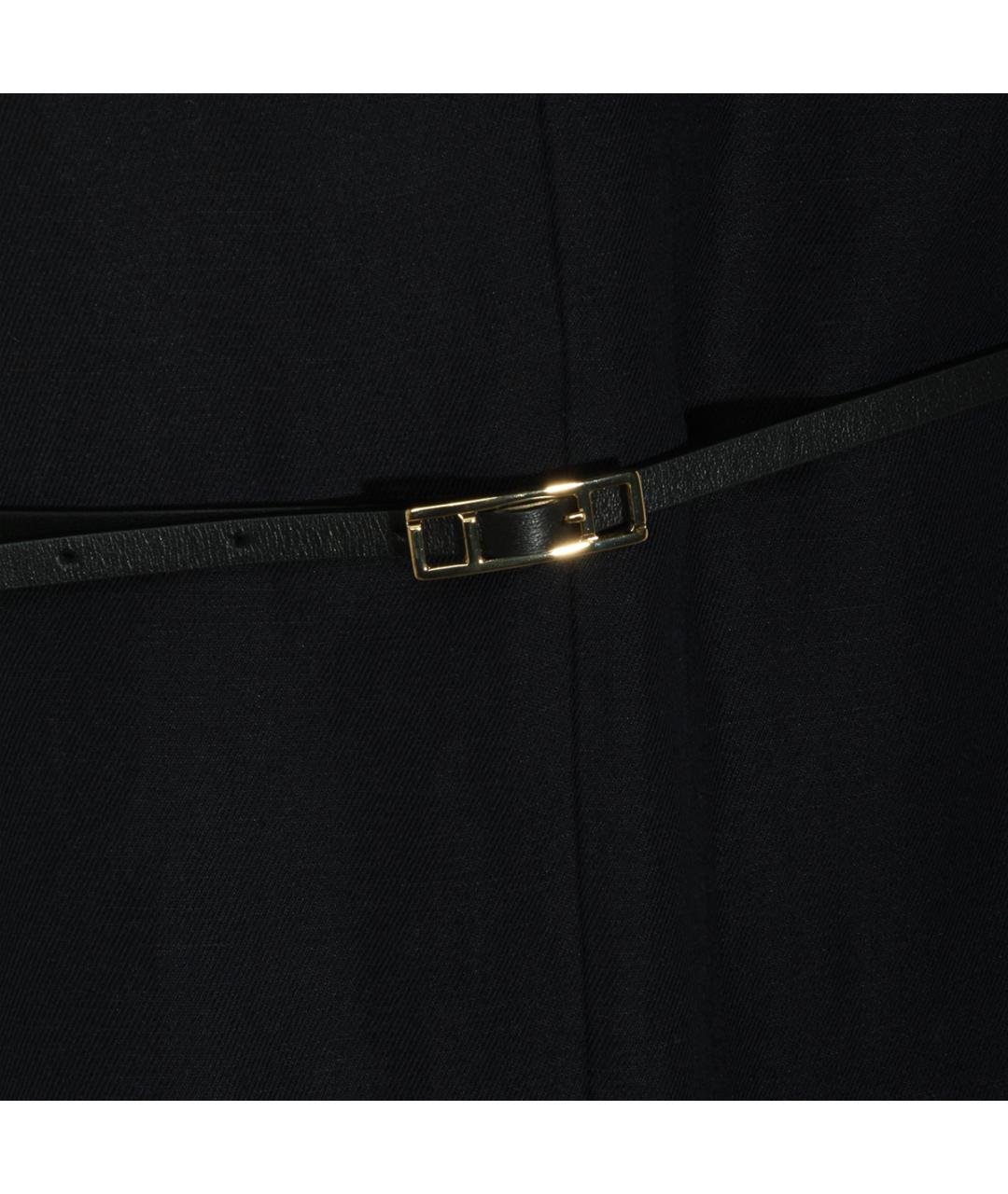 FABIANA FILIPPI Синее вискозное коктейльное платье, фото 3