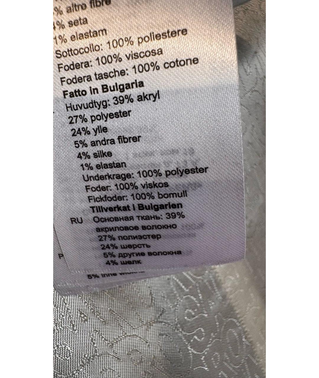 SANDRO Серый жакет/пиджак, фото 7