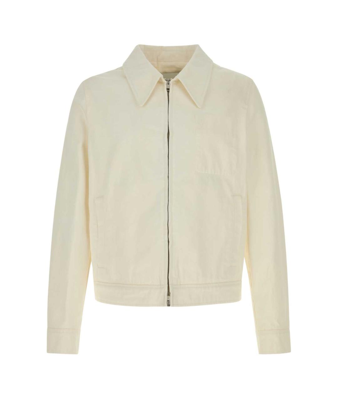 Ami Paris Бежевая хлопковая куртка, фото 1