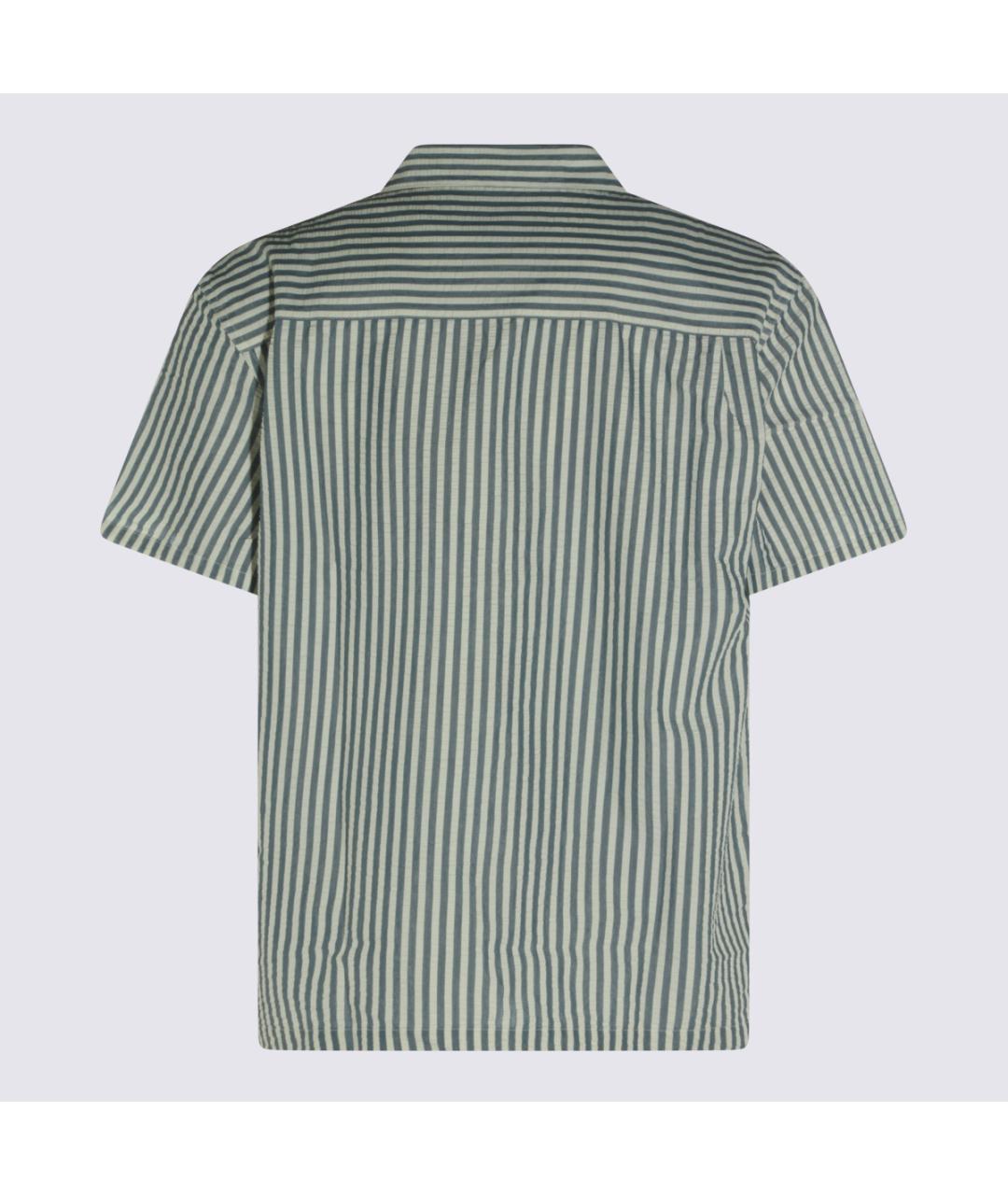 CARHARTT WIP Синяя хлопковая кэжуал рубашка, фото 2