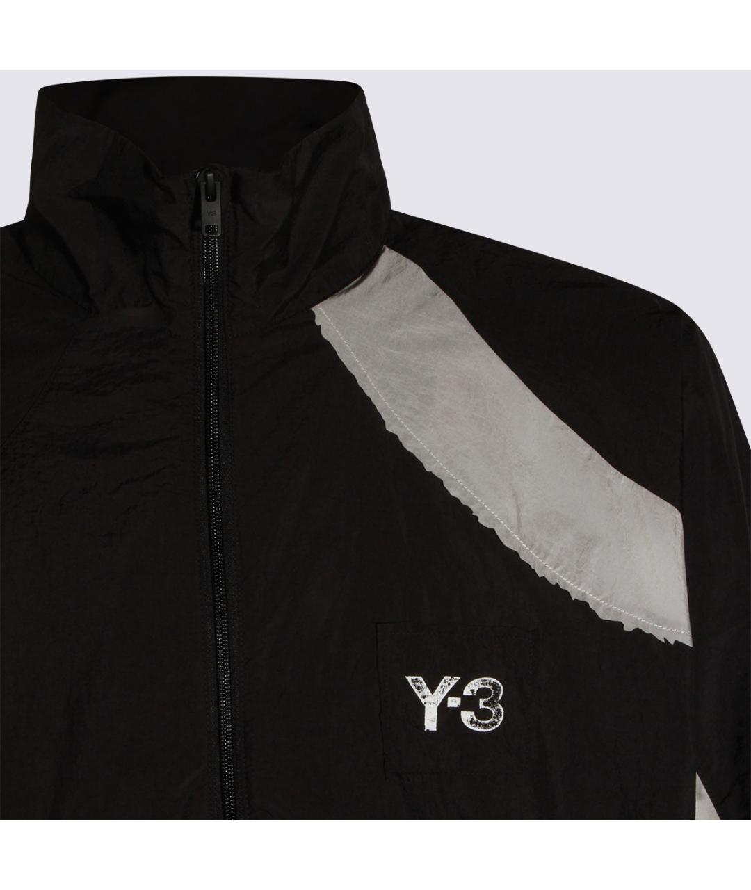 Y-3 Черная полиамидовая куртка, фото 3