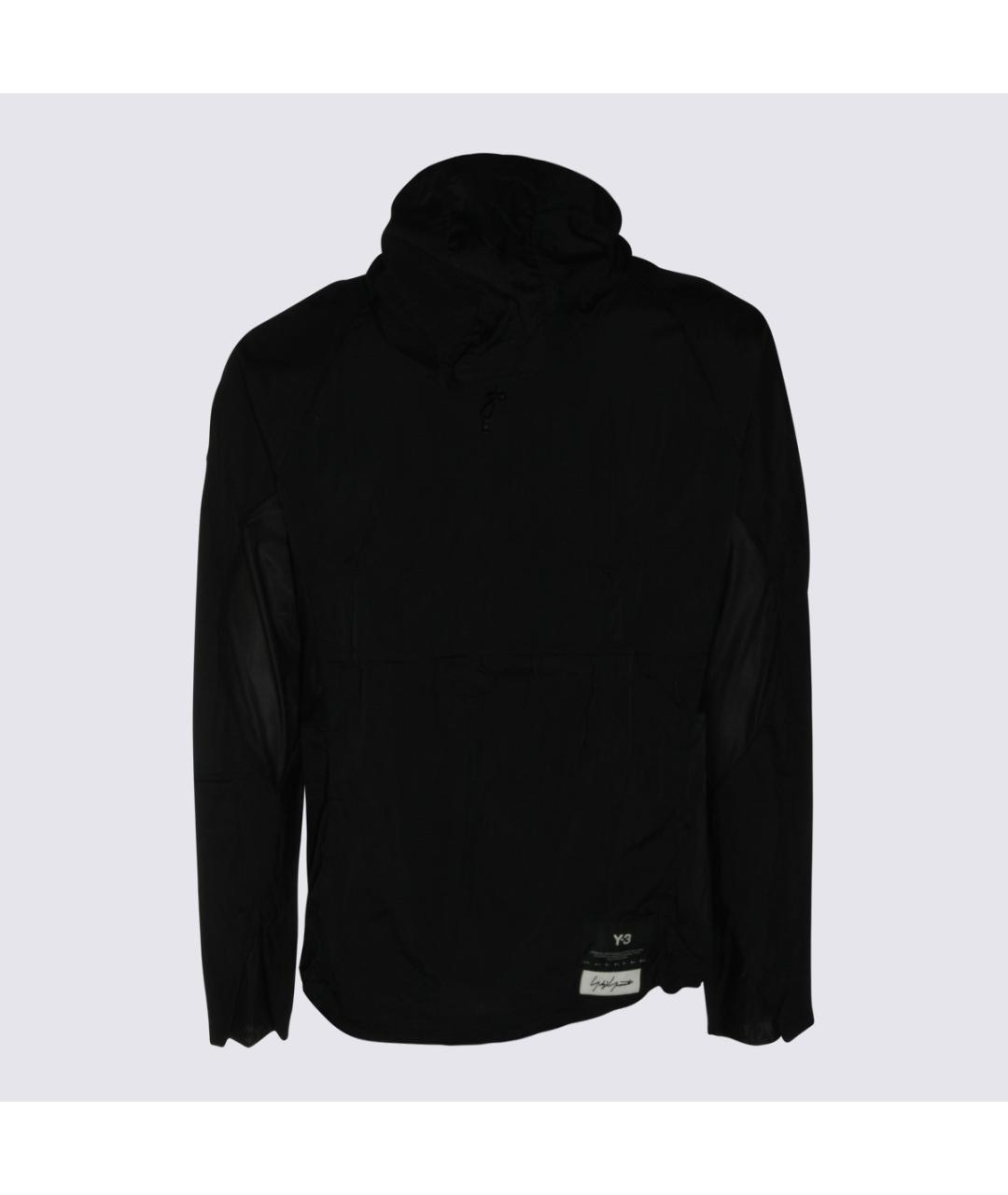 Y-3 Черная полиамидовая куртка, фото 2