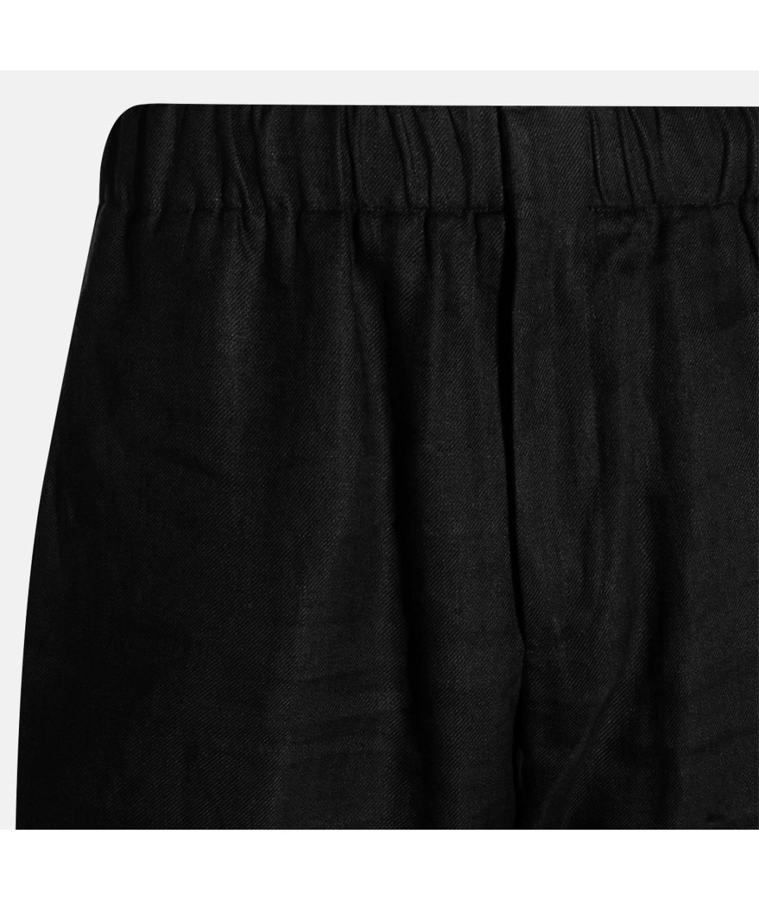 LARDINI Черные повседневные брюки, фото 3