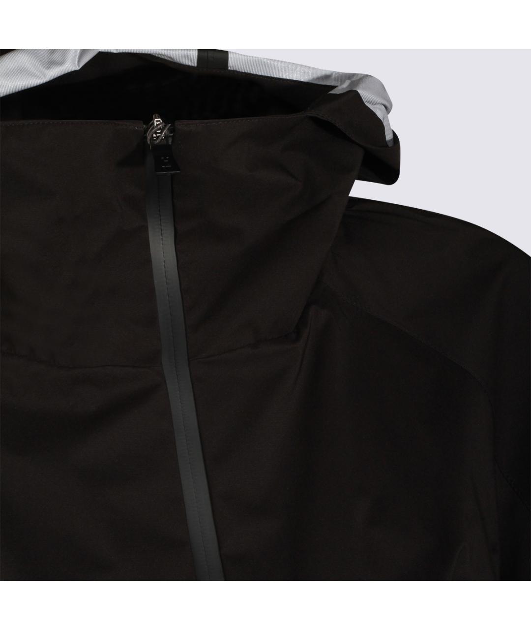 HERNO Черная полиамидовая парка, фото 4