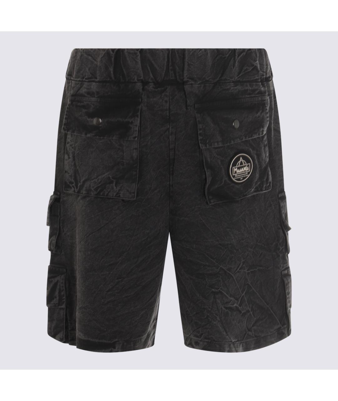 Maunakea Черные хлопковые шорты, фото 2
