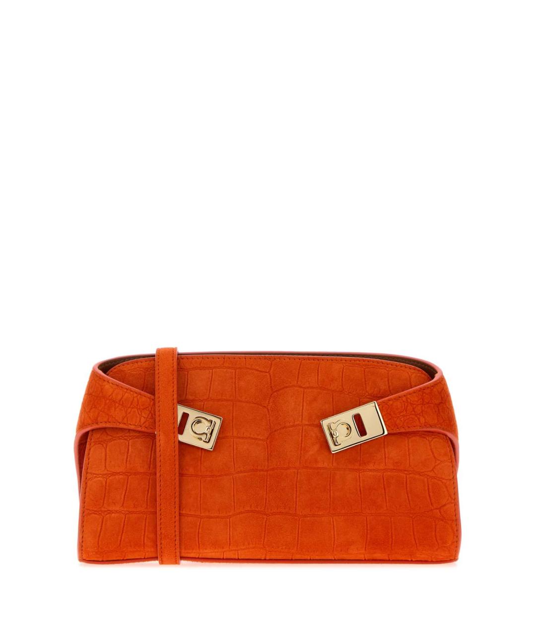 FERRAGAMO Коралловая сумка через плечо, фото 1