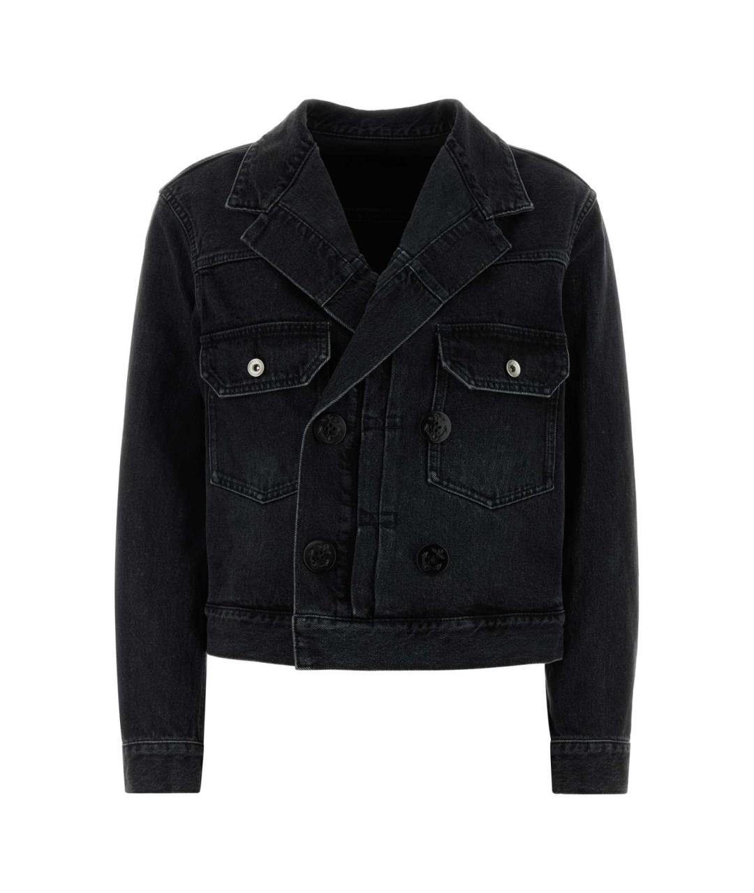 SACAI Черная хлопковая куртка, фото 1