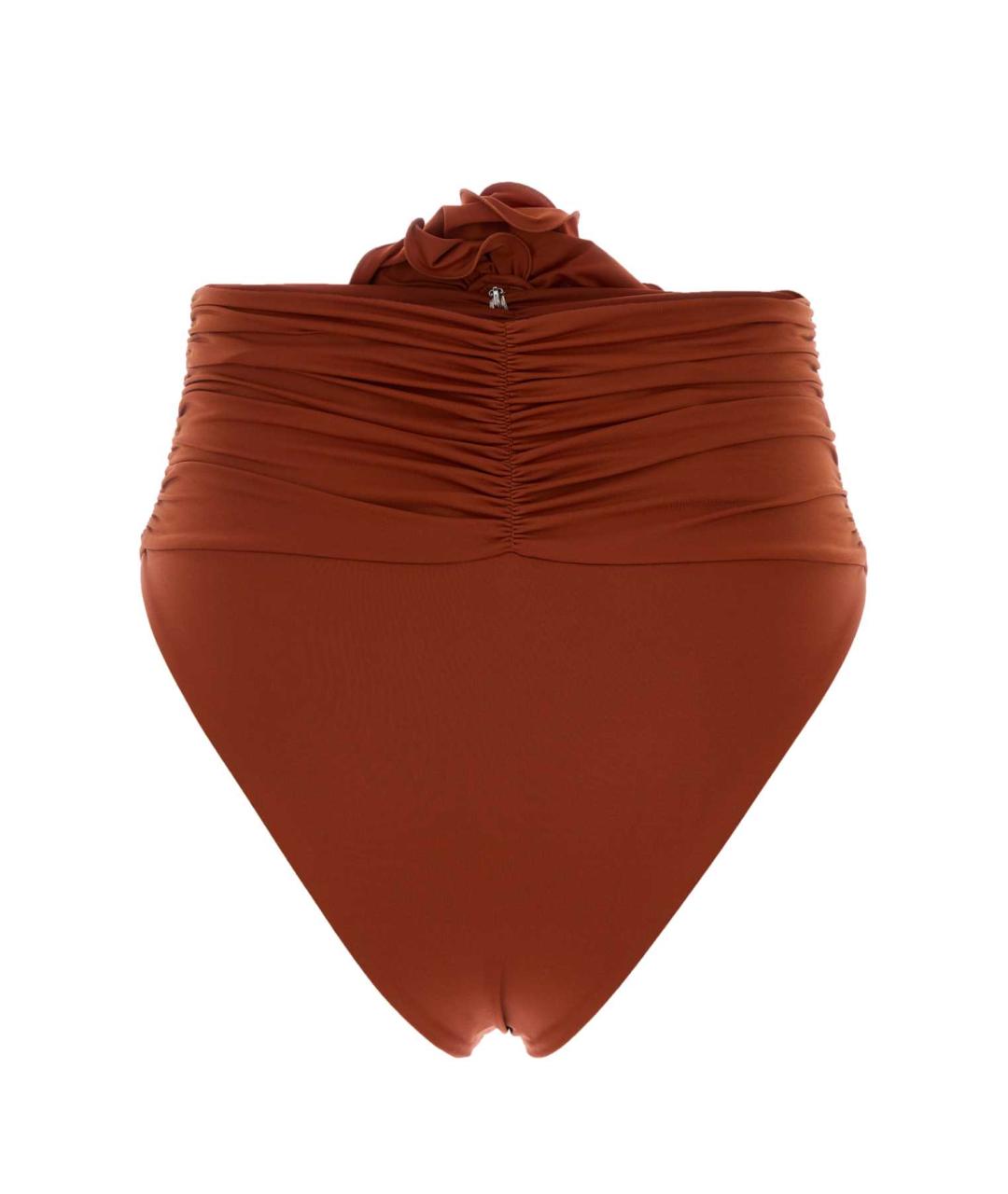 MAGDA BUTRYM Коричневый полиамидовый купальник, фото 2