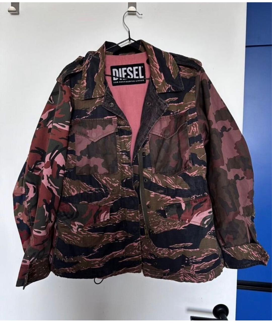 DIESEL Коралловая хлопковая парка, фото 3