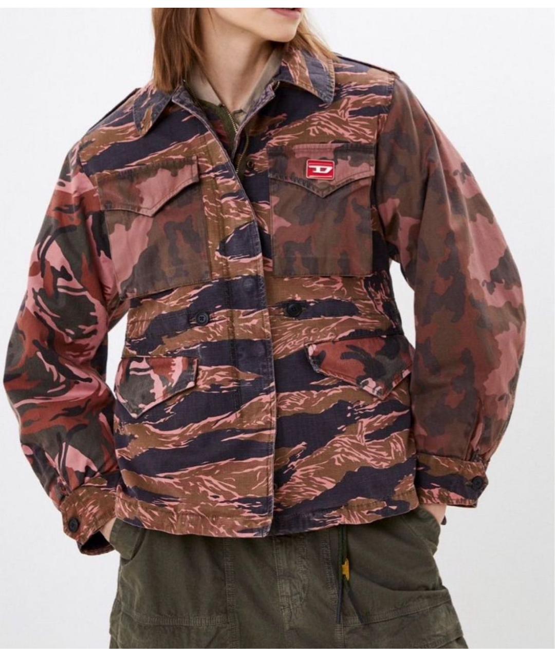 DIESEL Коралловая хлопковая парка, фото 9