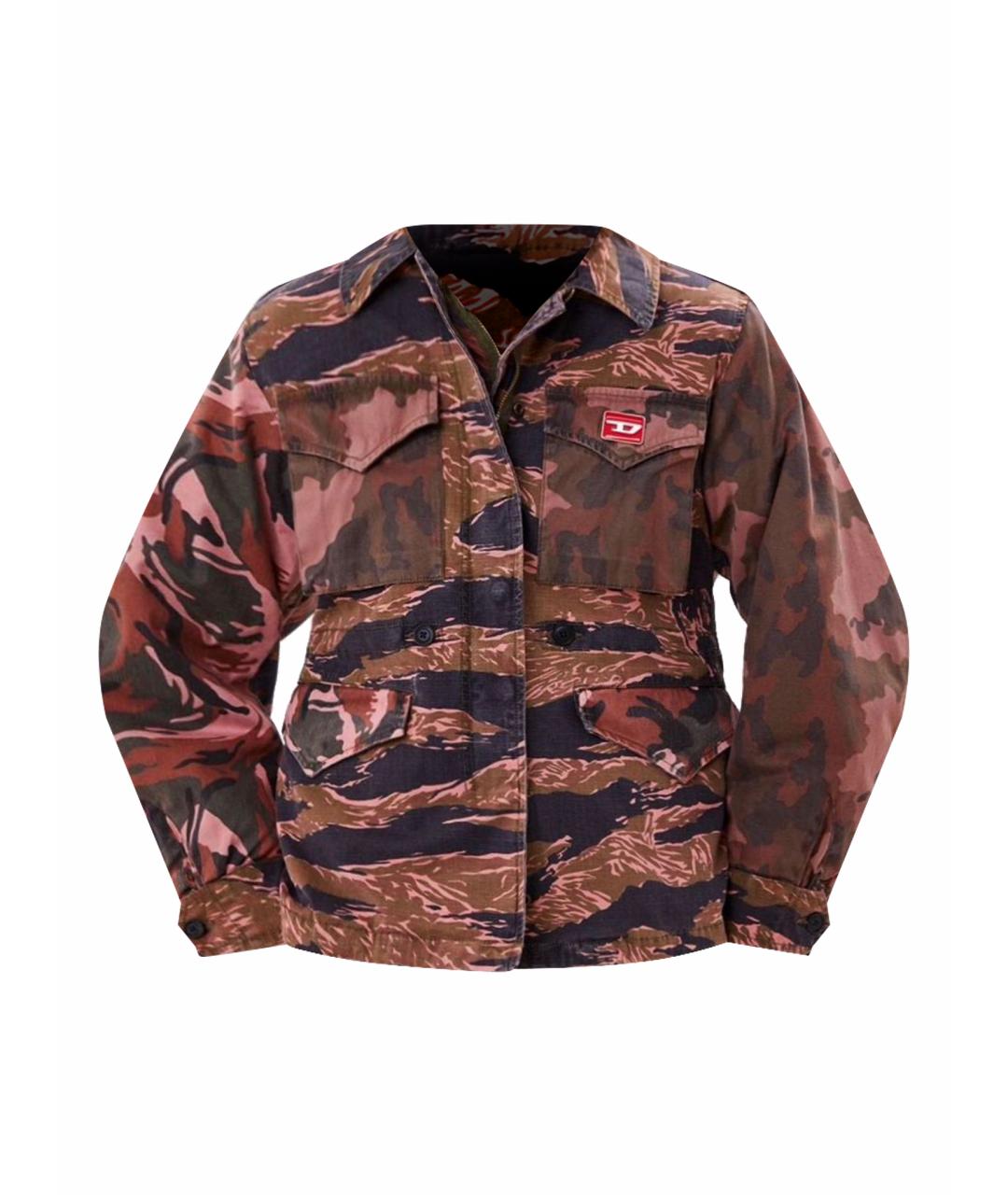 DIESEL Коралловая хлопковая парка, фото 1