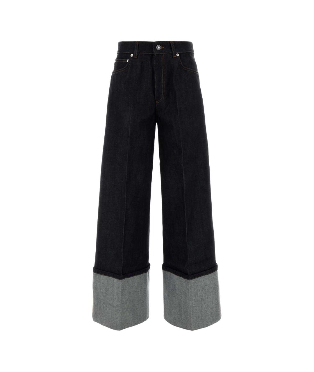 GIVENCHY Синие хлопковые прямые джинсы, фото 1