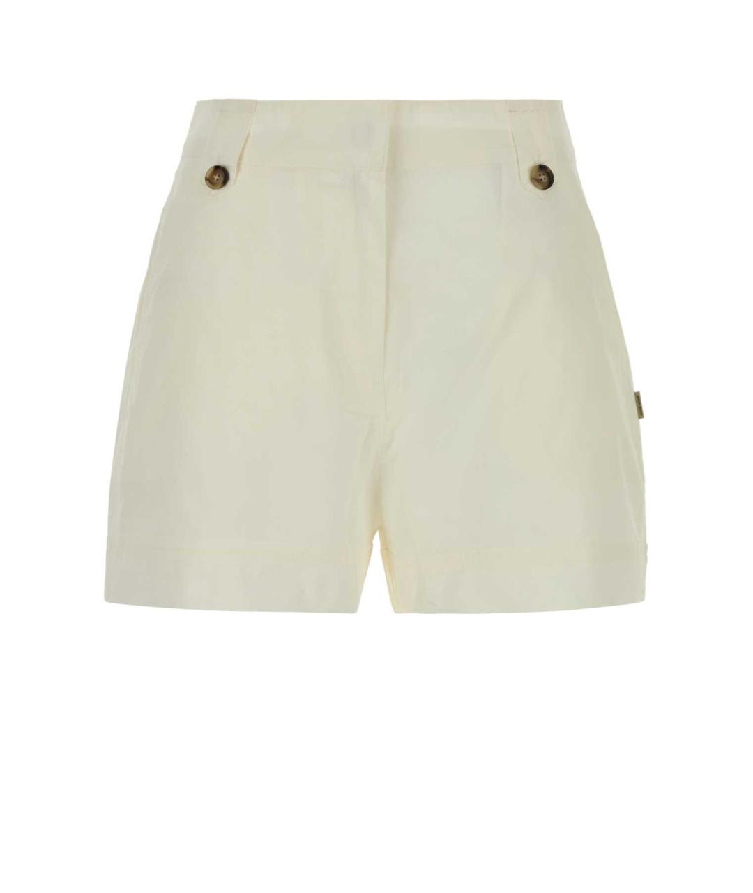 WOOLRICH Белые хлопковые шорты, фото 1