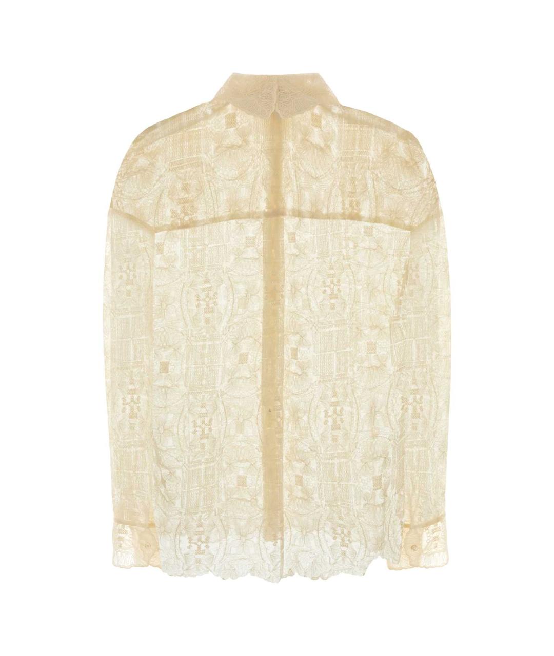 ERMANNO SCERVINO Белая полиэстеровая рубашка, фото 2