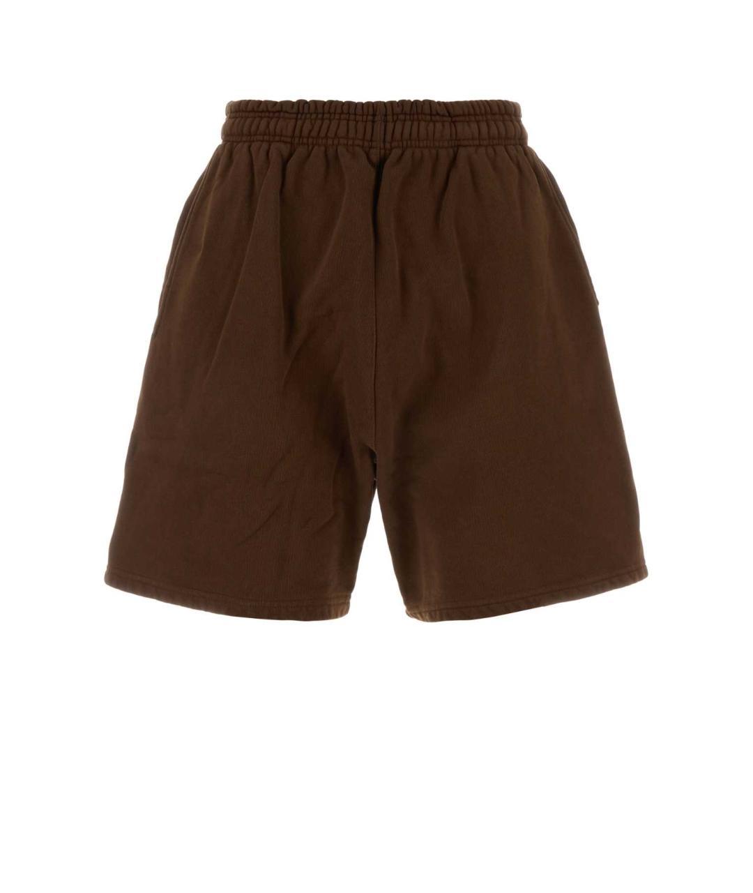 entire studios Коричневые хлопковые шорты, фото 3