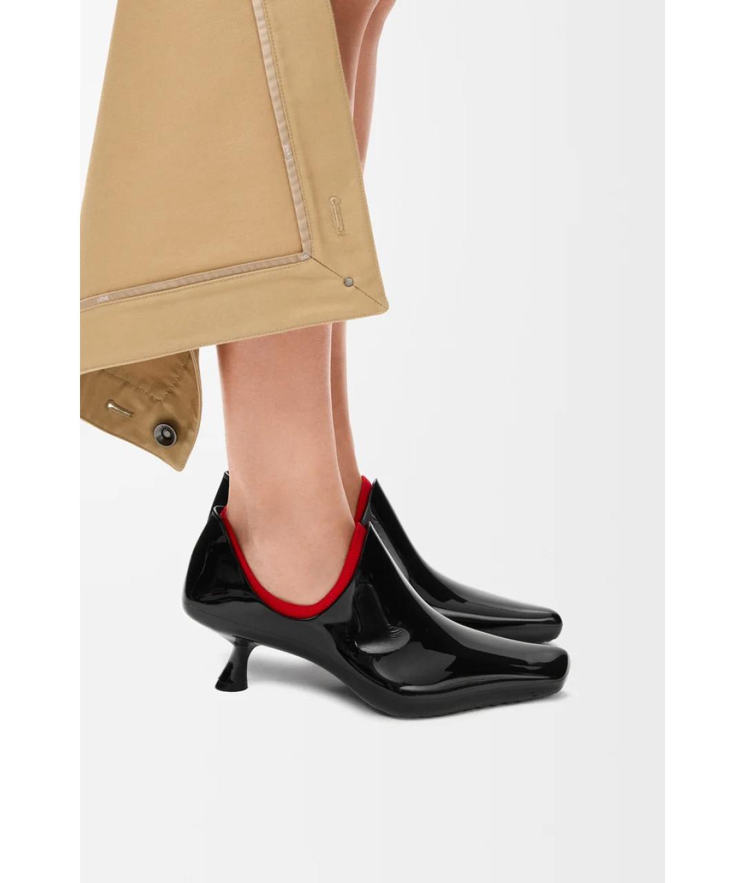 LOEWE Черные туфли, фото 3