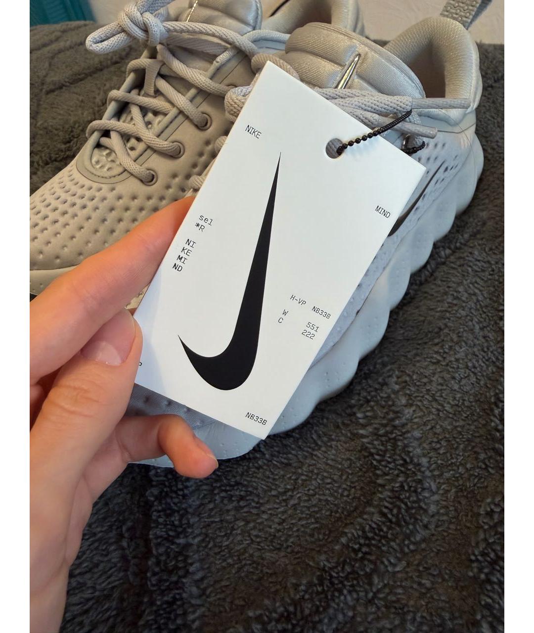 NIKE Серые кроссовки, фото 5