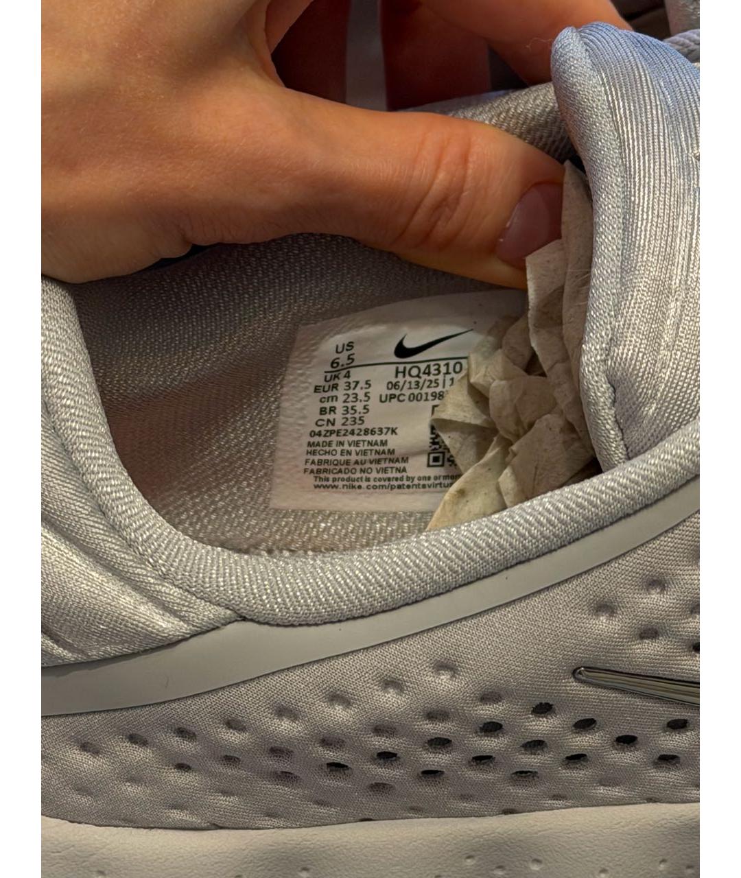 NIKE Серые кроссовки, фото 7