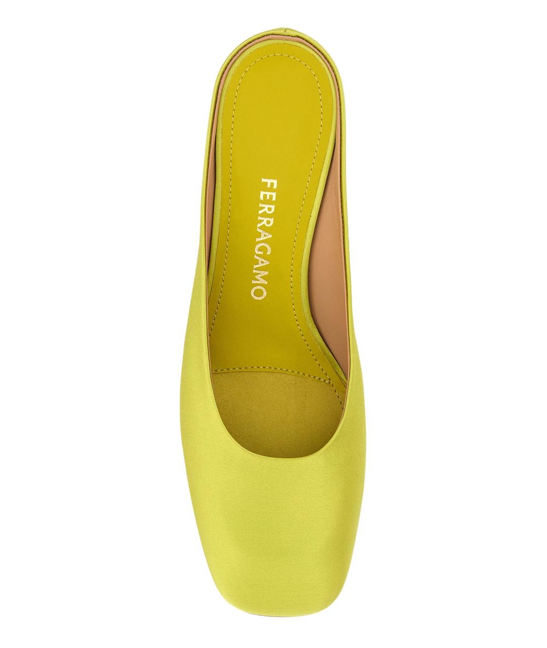 FERRAGAMO Зеленые туфли, фото 3