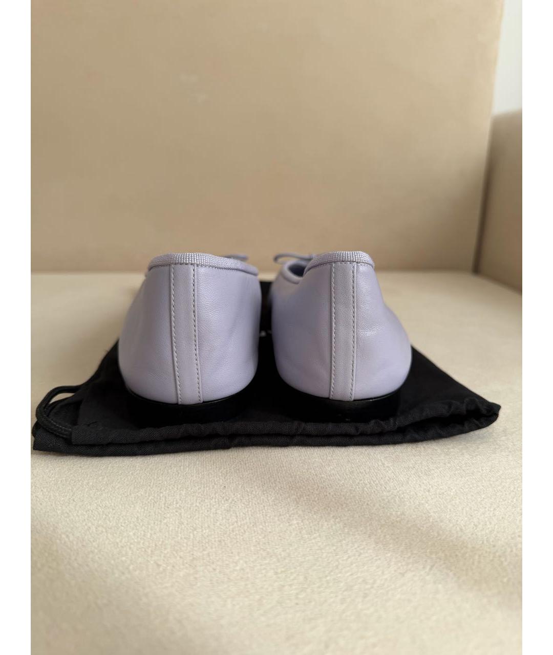 CHANEL Кожаные балетки, фото 4