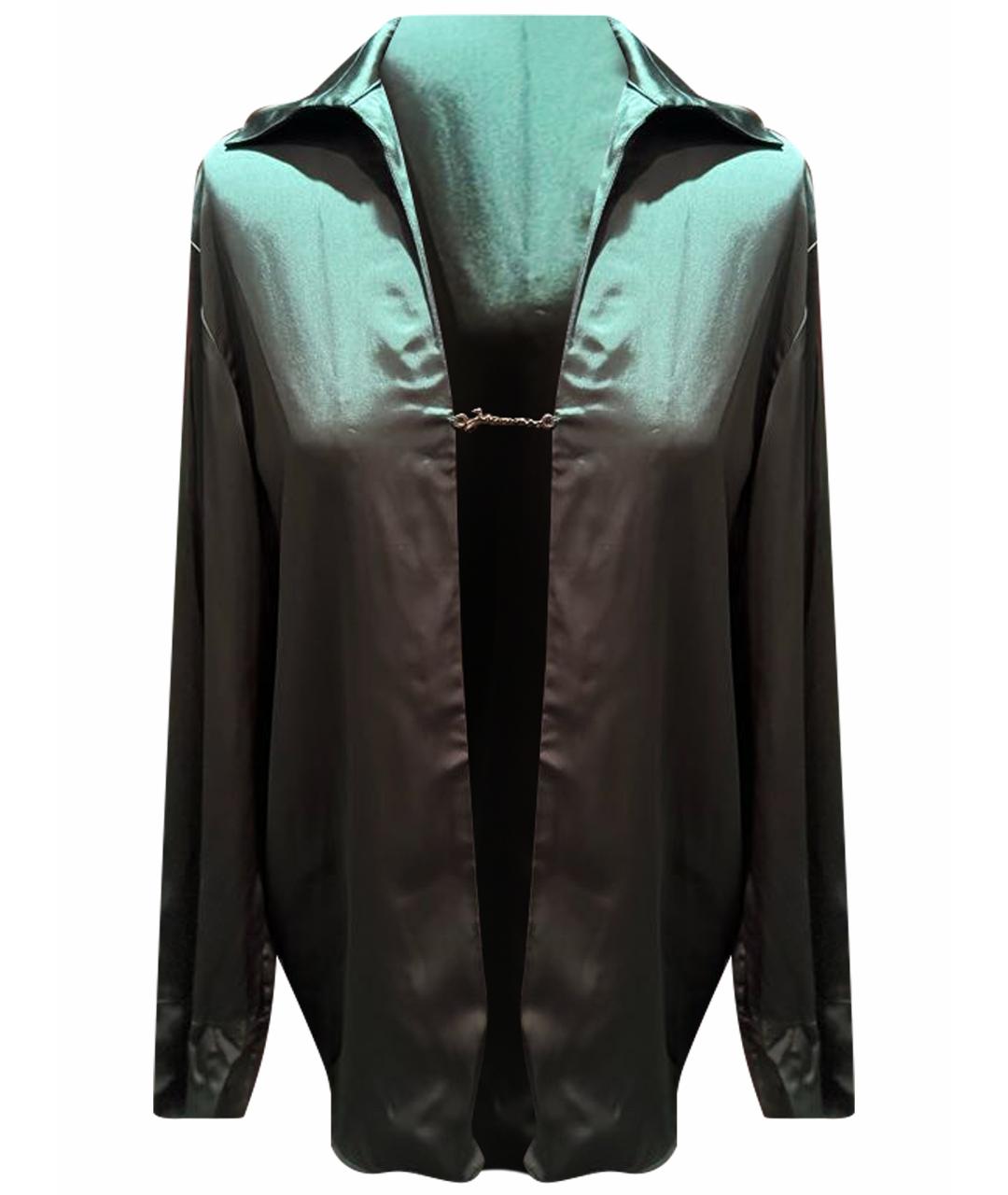 JACQUEMUS Зеленая вискозная блузы, фото 1