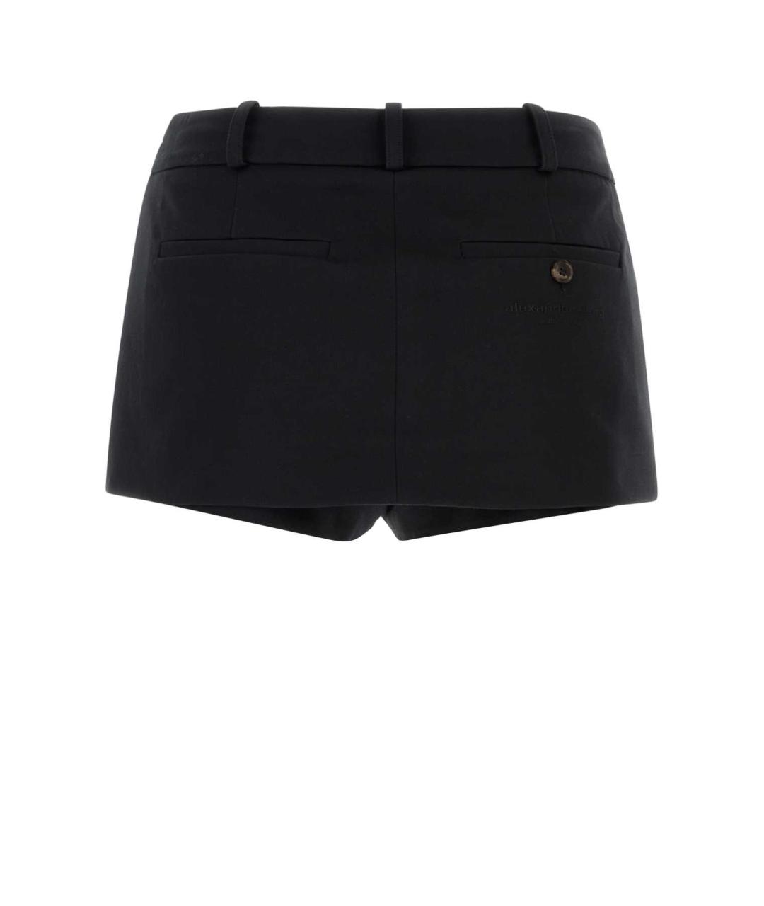 ALEXANDER WANG Черные хлопковые шорты, фото 2