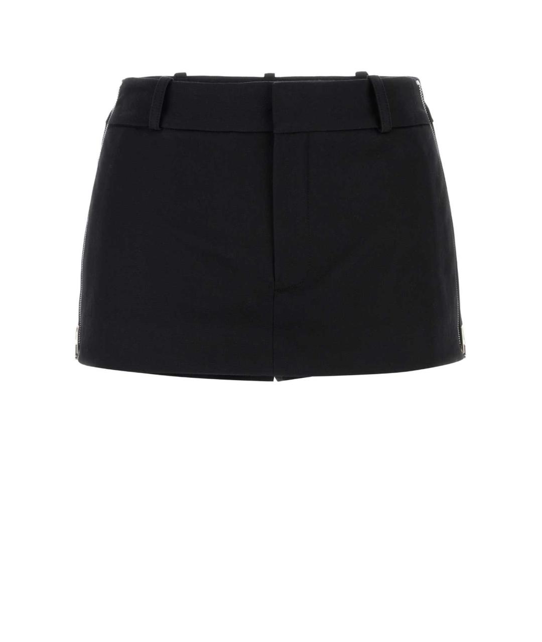 ALEXANDER WANG Черные хлопковые шорты, фото 1