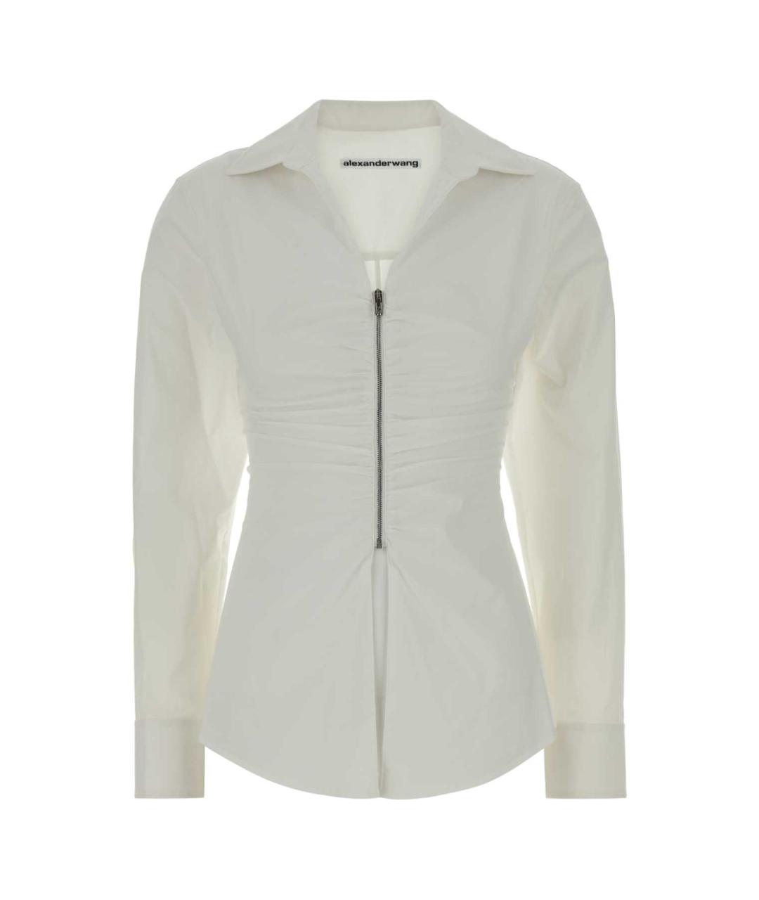ALEXANDER WANG Белая хлопковая рубашка, фото 1