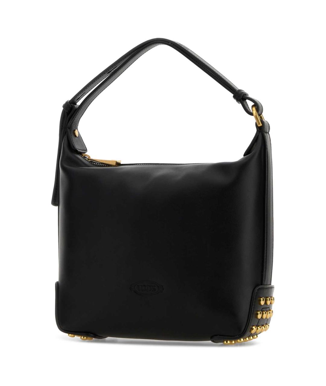 TOD'S Черная кожаная сумка через плечо, фото 2