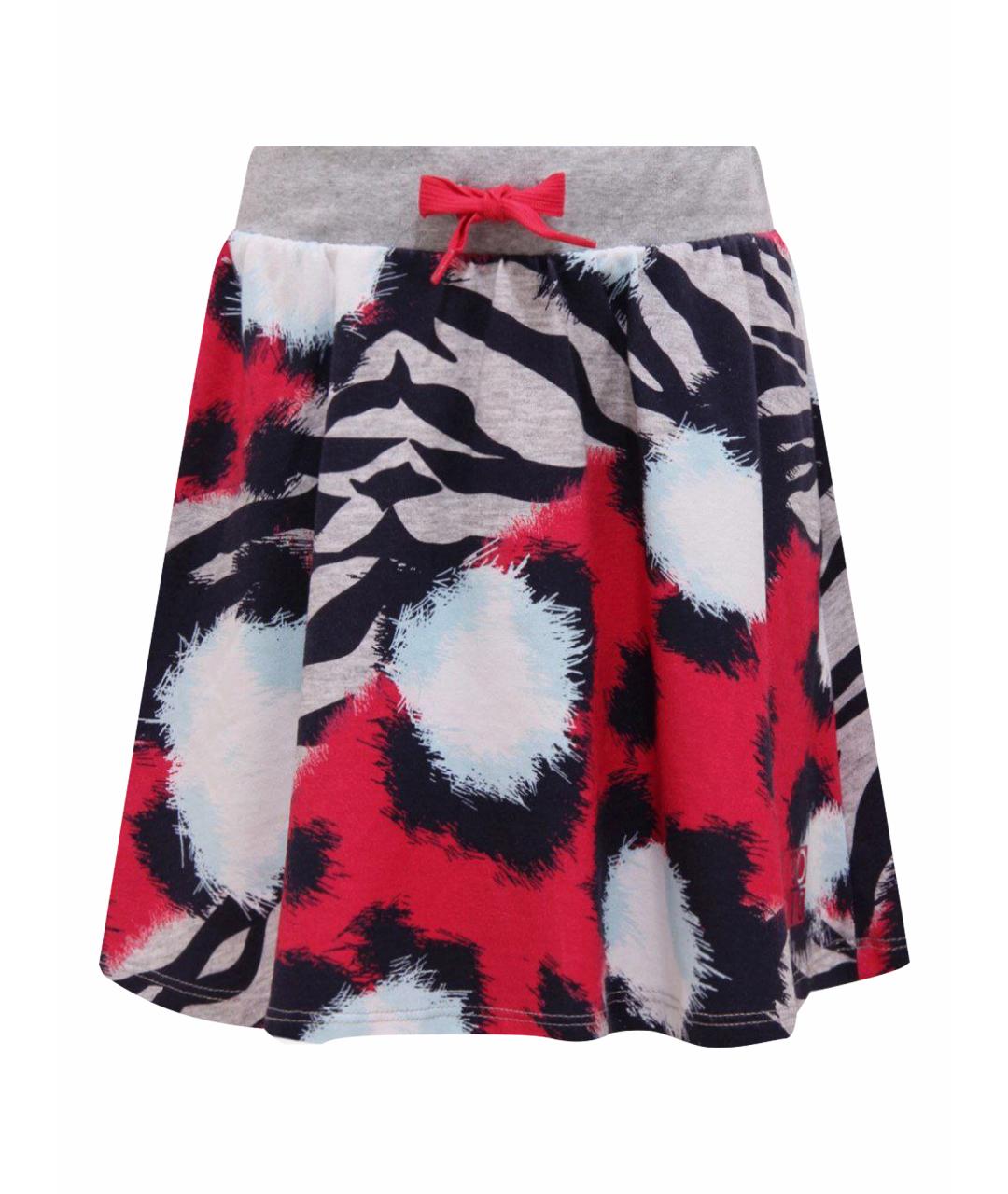 KENZO Красная хлопковая юбка, фото 1