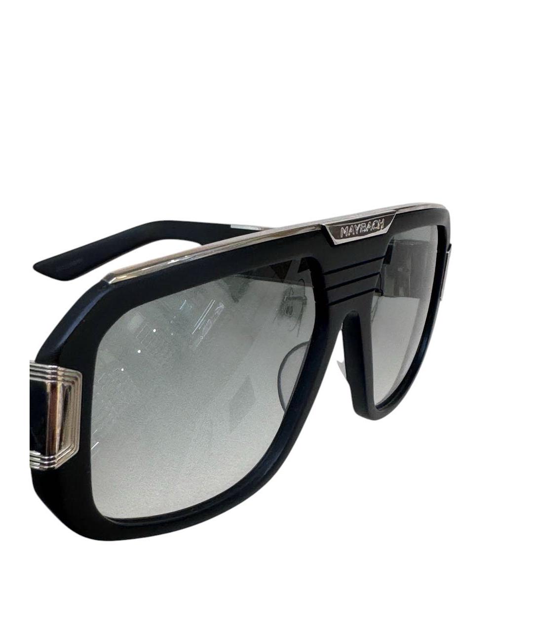 MAYBACH Черные пластиковые солнцезащитные очки, фото 3