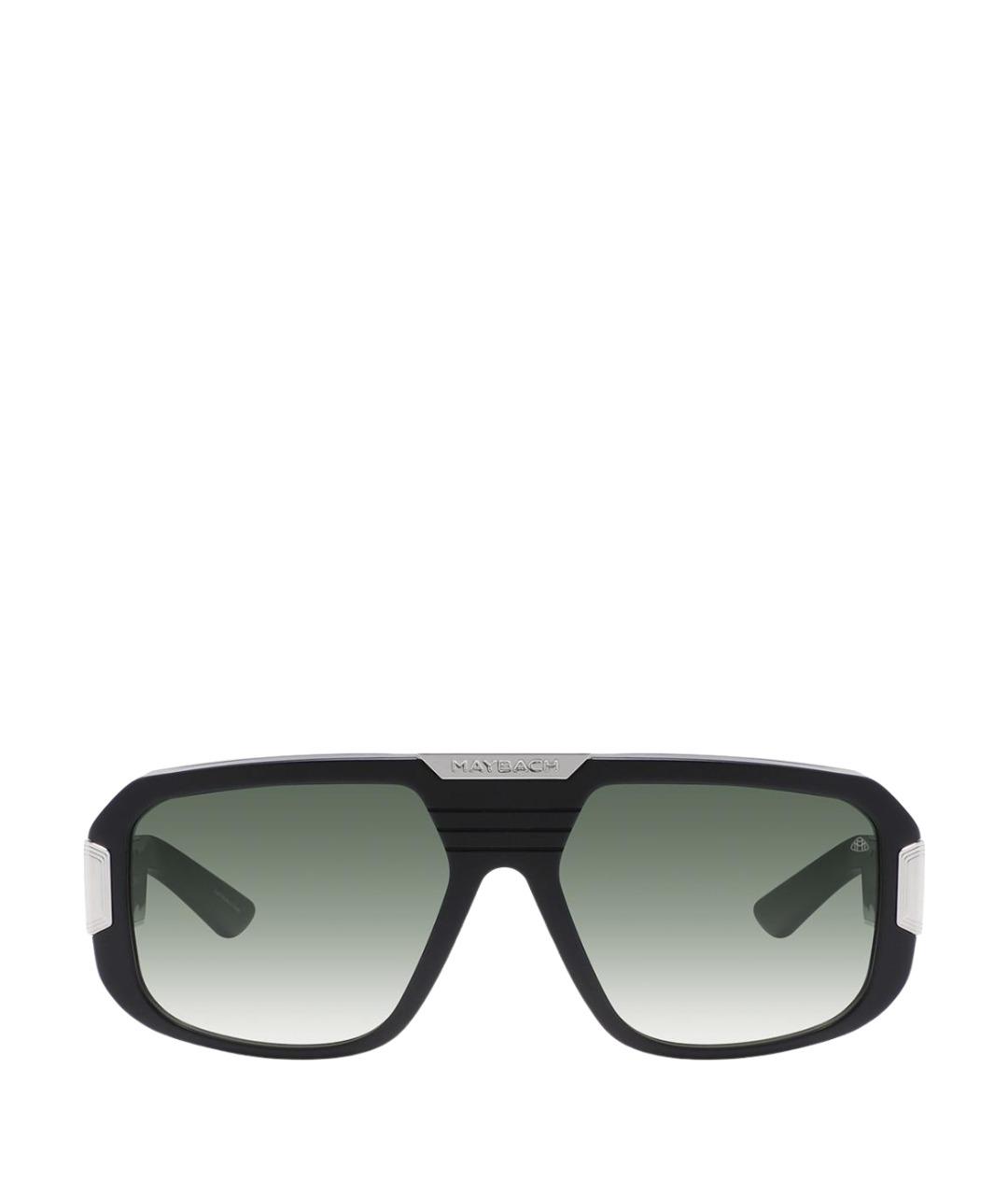 MAYBACH Черные пластиковые солнцезащитные очки, фото 1