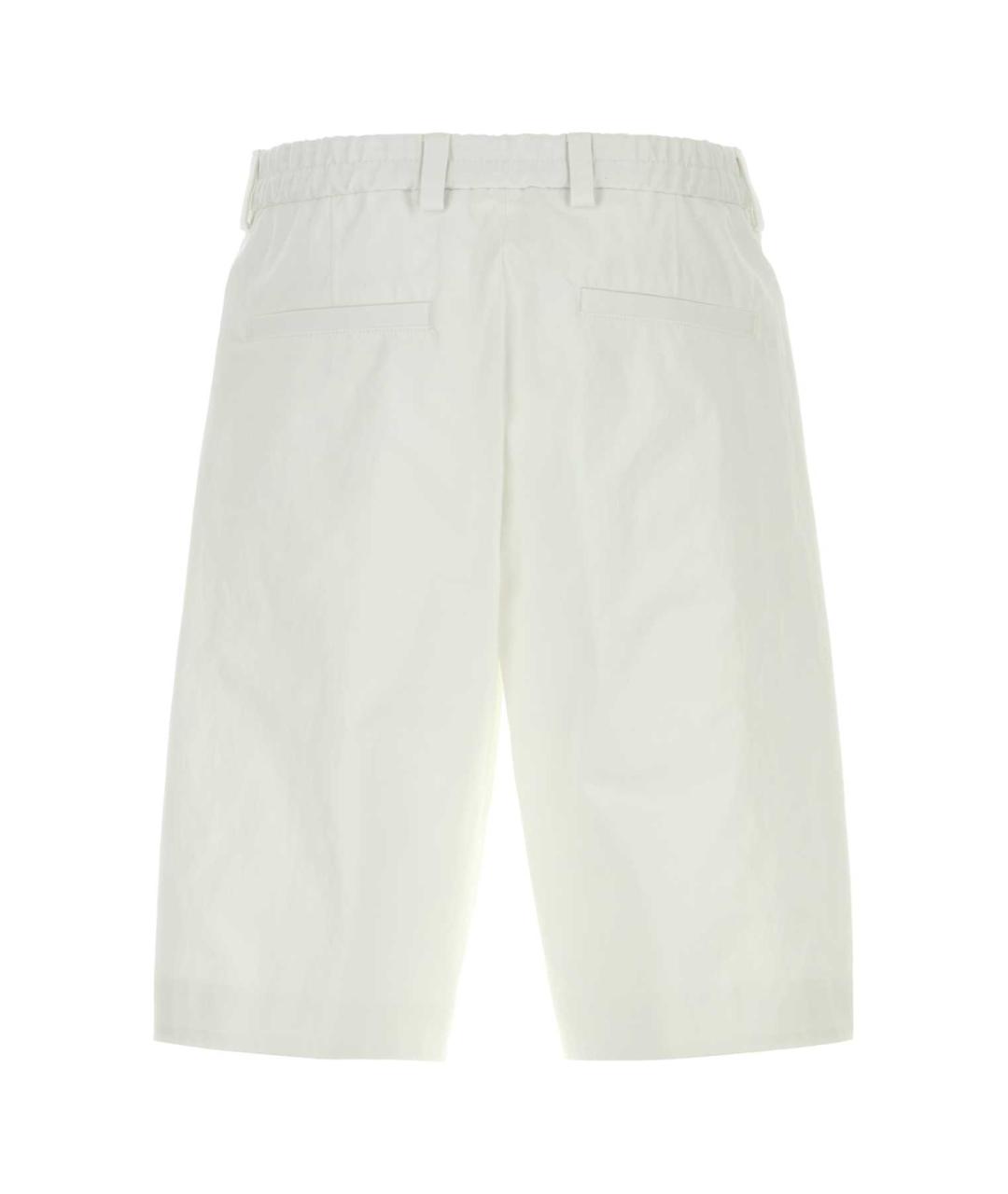 HUGO BOSS Белые хлопковые шорты, фото 2