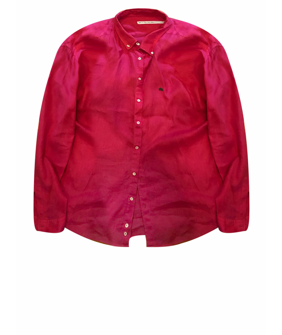 ETRO Красная льняная кэжуал рубашка, фото 1