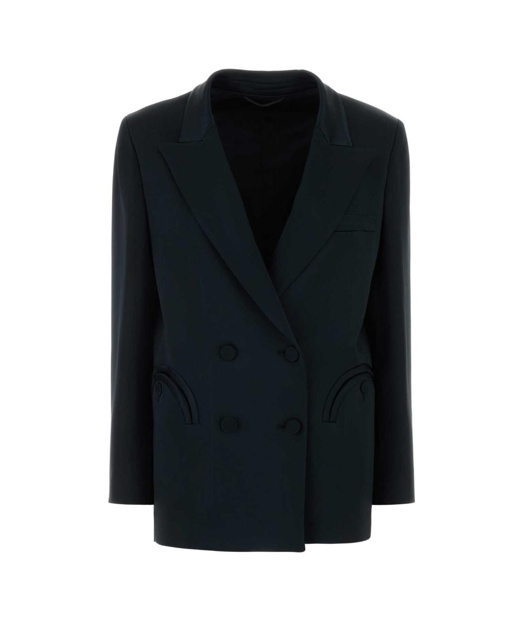 BLAZE MILANO Синий вискозный жакет/пиджак, фото 1