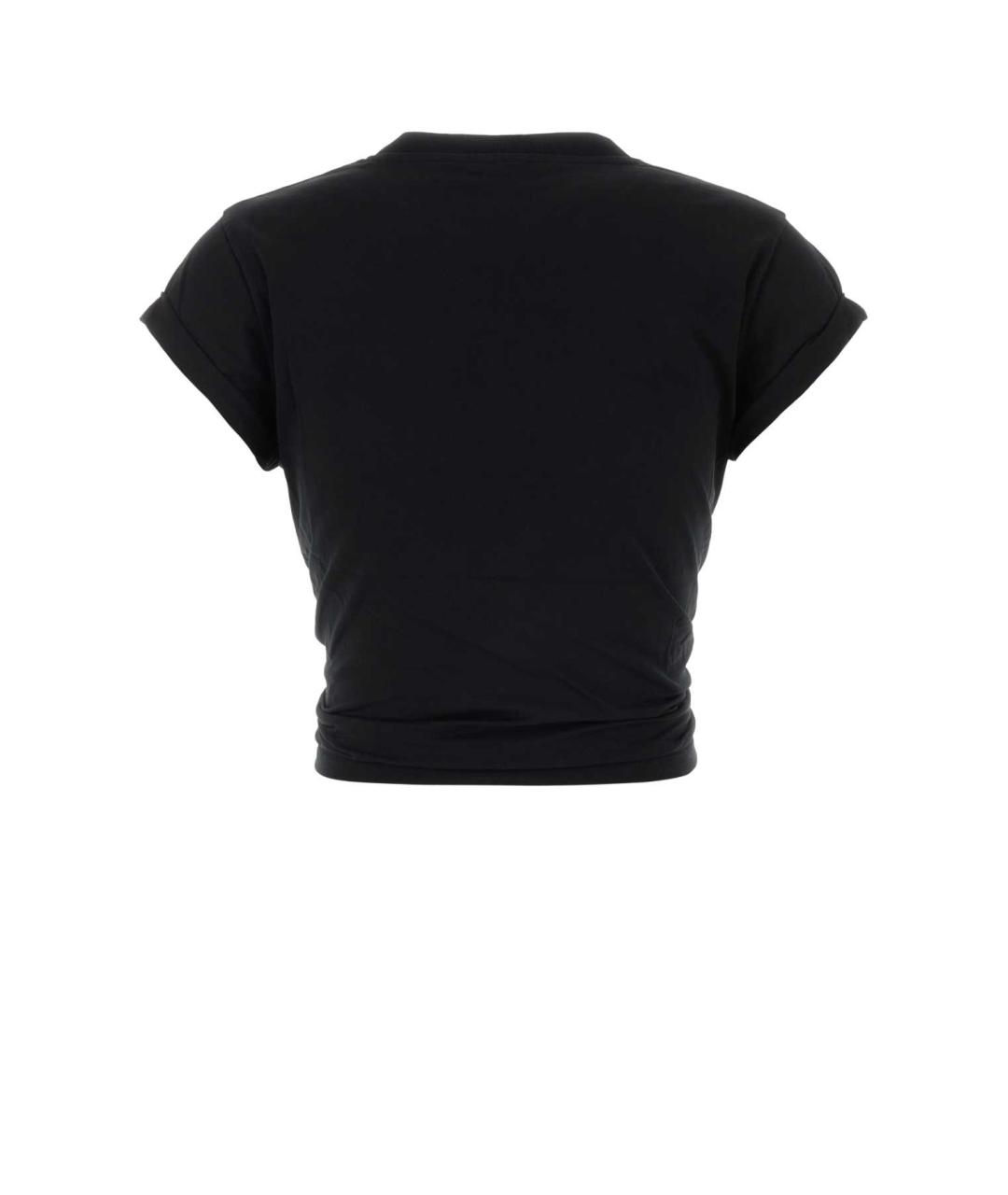 GIVENCHY Черная хлопковая футболка, фото 2