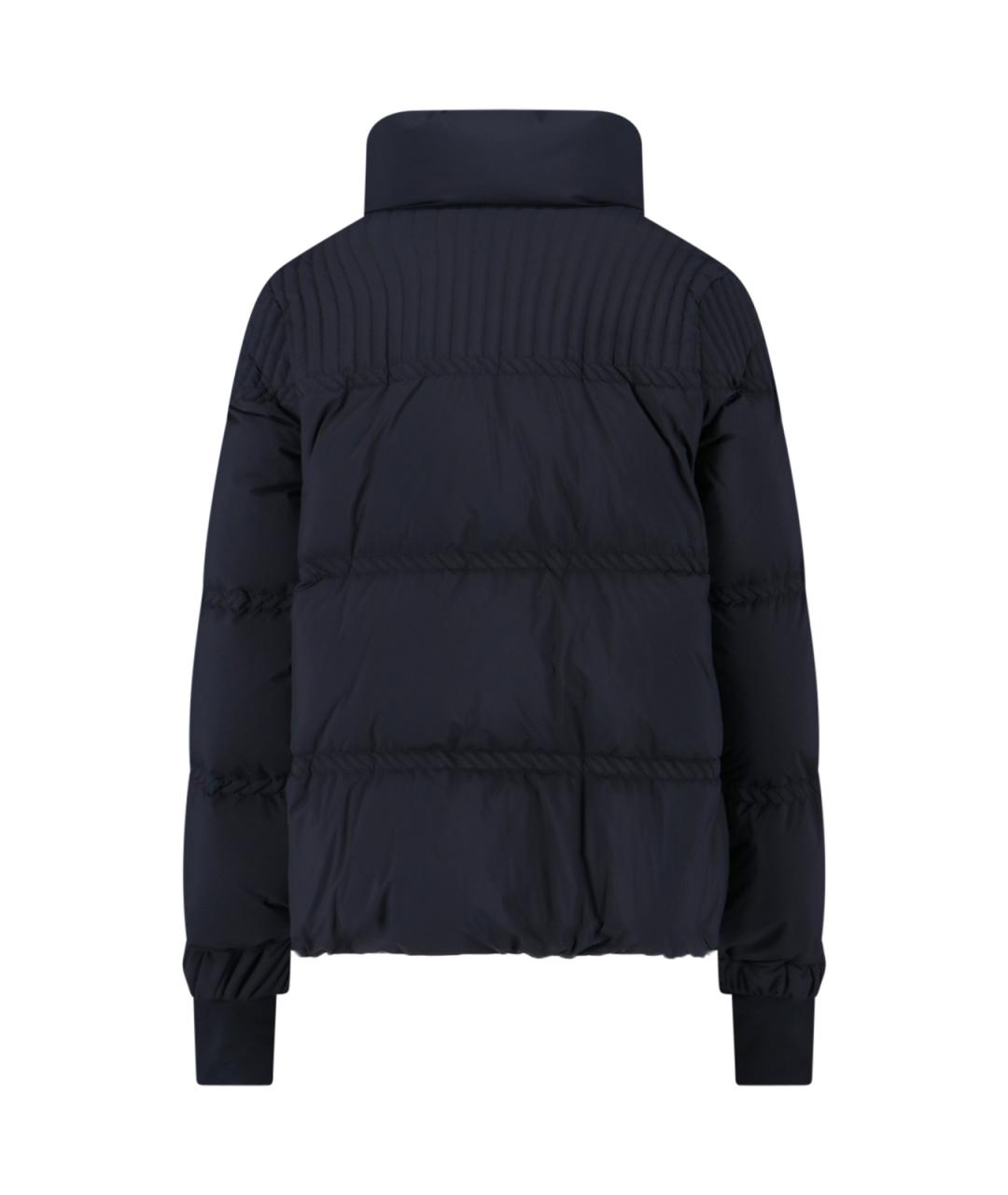 MONCLER GRENOBLE Черный полиэстеровый пуховик, фото 2