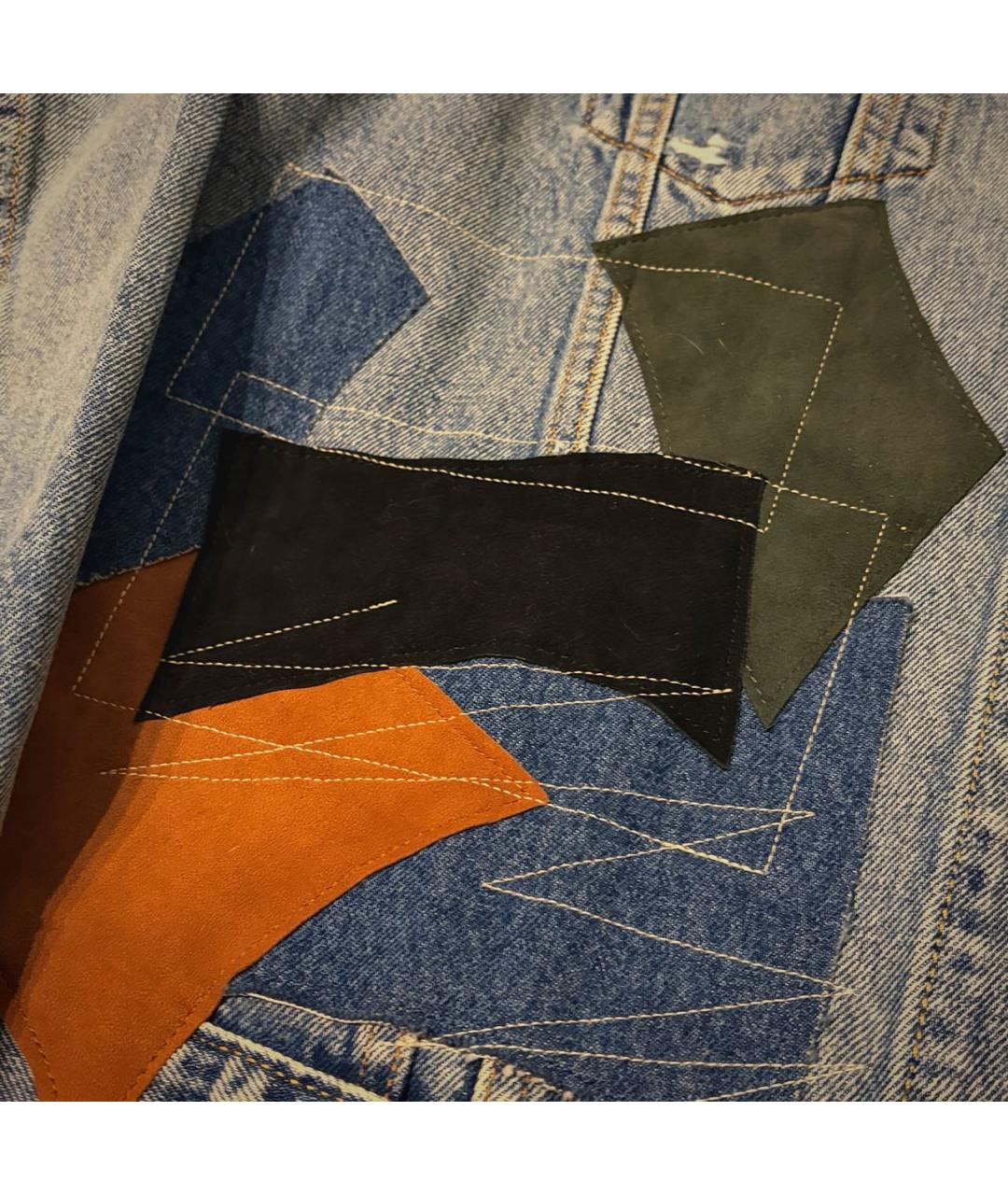 LEVI'S Синяя деним куртка, фото 5