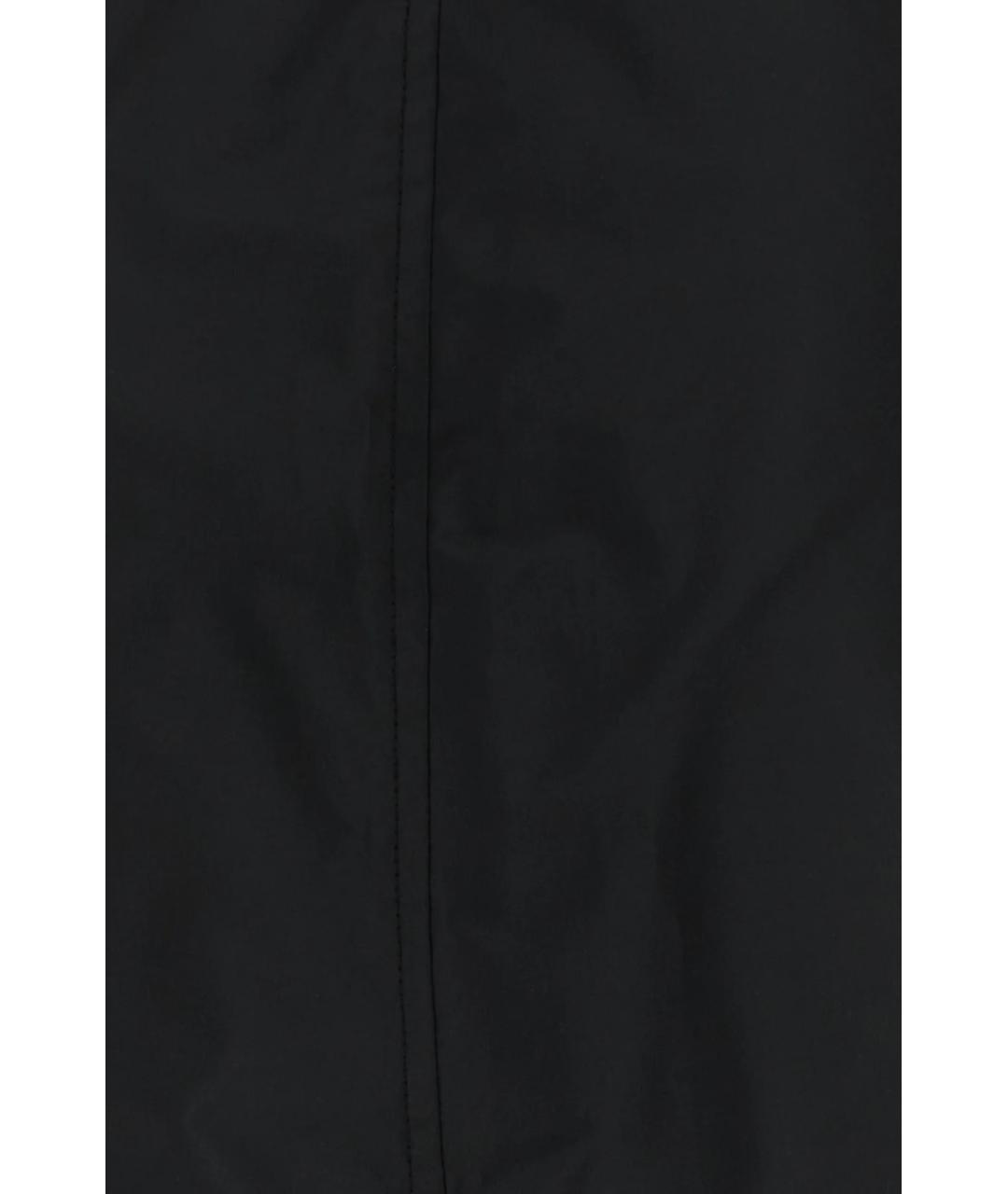 JIL SANDER Черная полиэстеровая юбка миди, фото 3