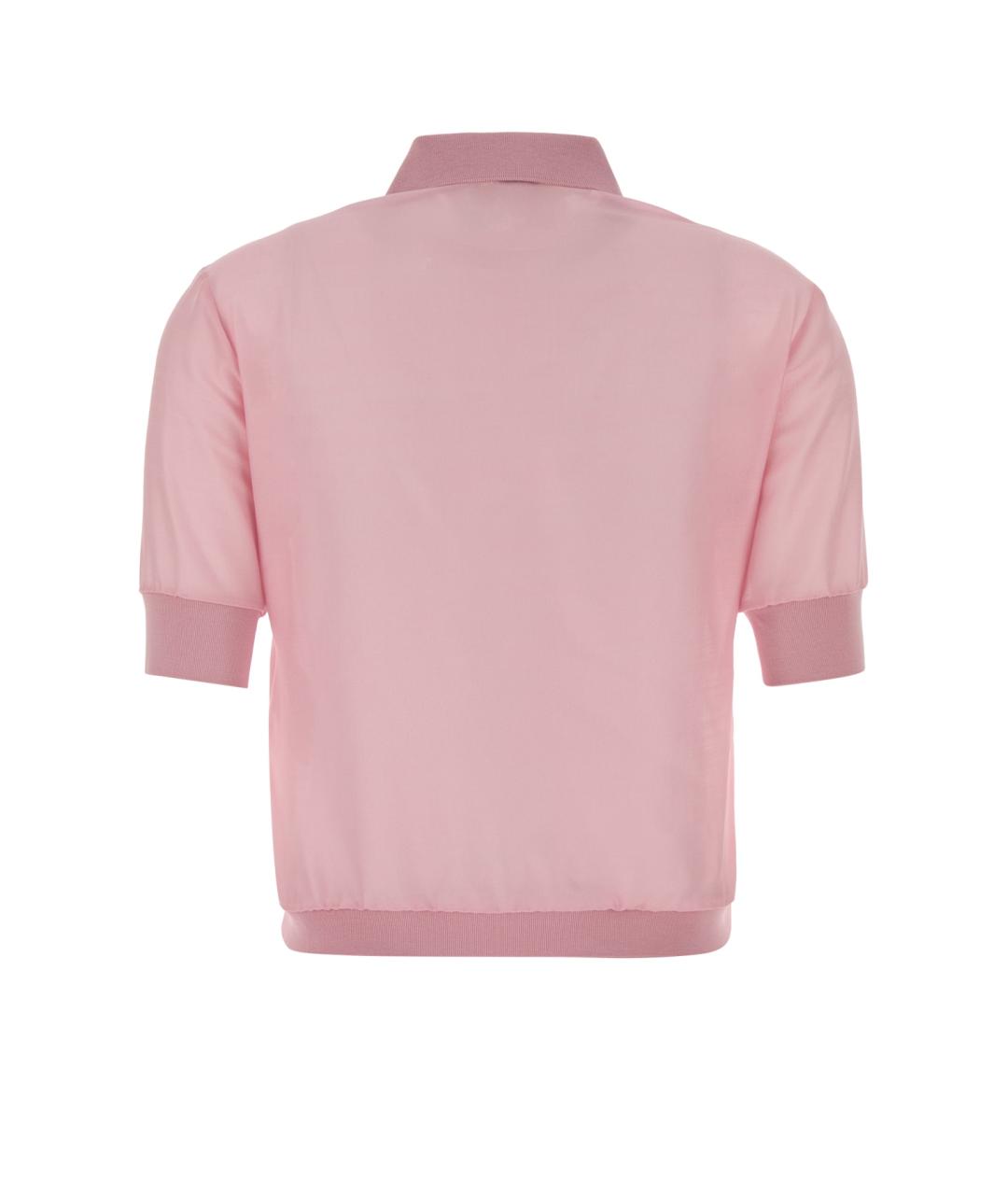 JACOB COHEN Розовый шерстяной джемпер / свитер, фото 2