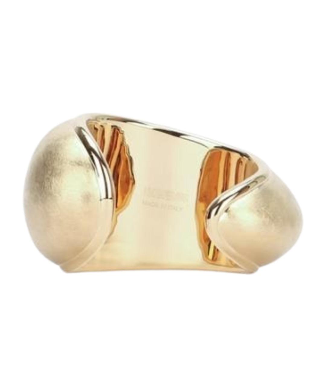 JACQUEMUS Золотой металлический браслет, фото 2