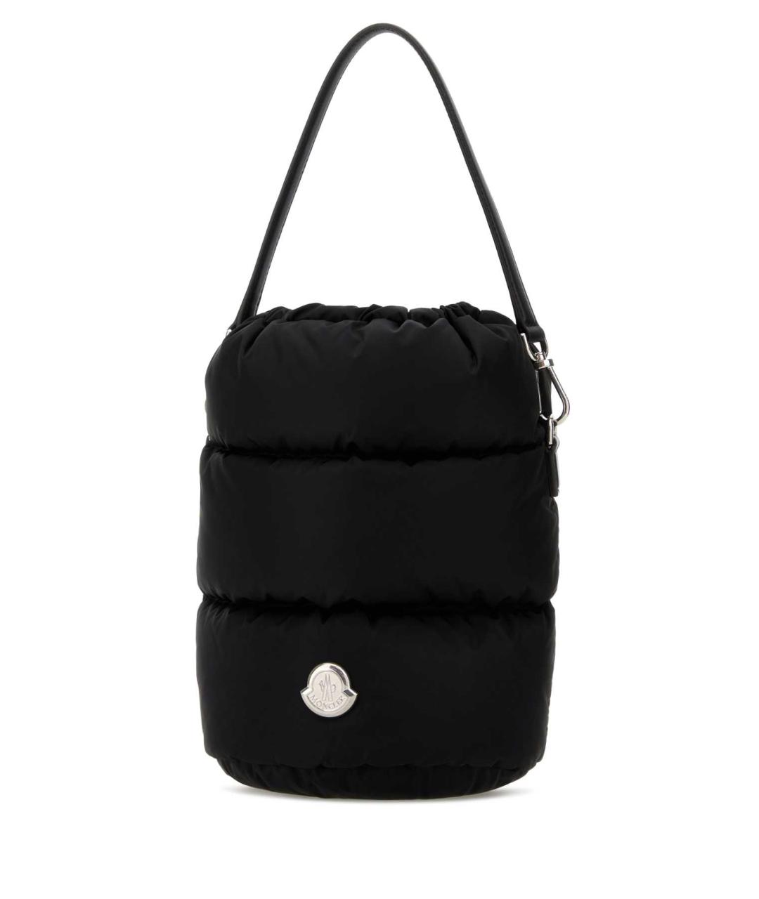 MONCLER Черная синтетическая сумка через плечо, фото 2