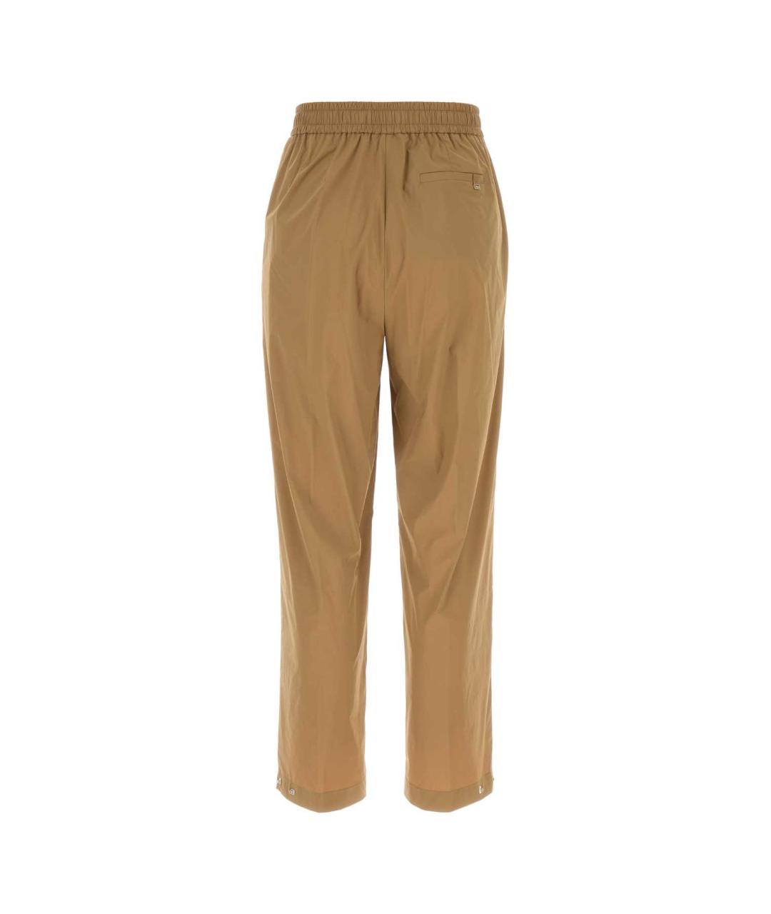 HERNO Бежевые прямые брюки, фото 2
