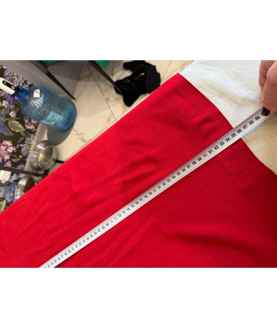 DIANE VON FURSTENBERG Бордовое креповое коктейльное платье, фото 5