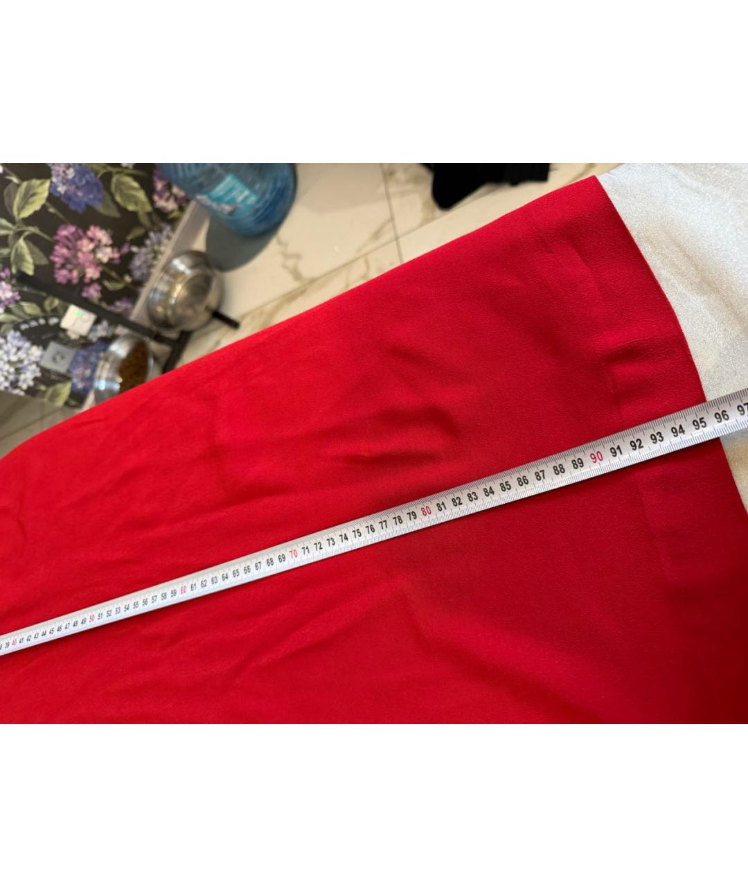 DIANE VON FURSTENBERG Бордовое креповое коктейльное платье, фото 4