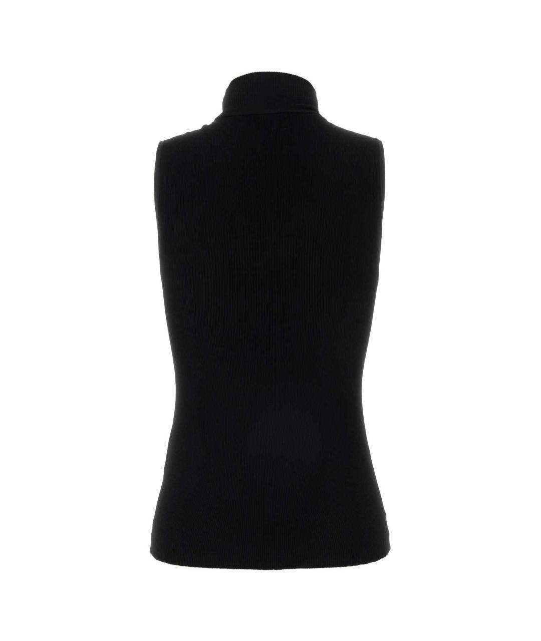 LOEWE Черная полиэстеровая футболка, фото 2