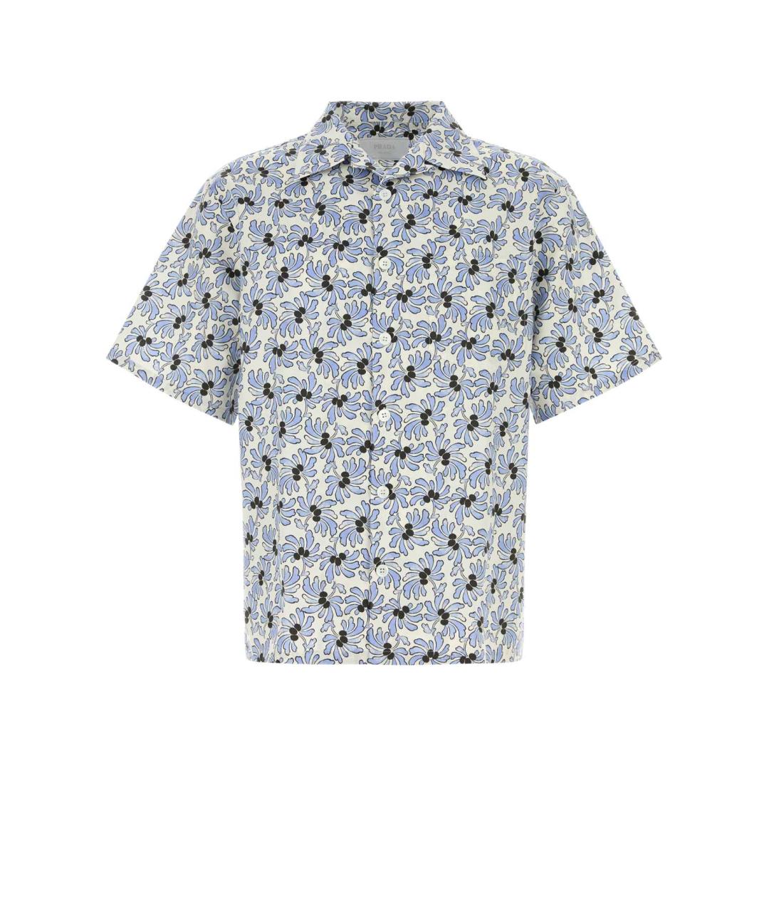 PRADA Мульти хлопковая кэжуал рубашка, фото 1