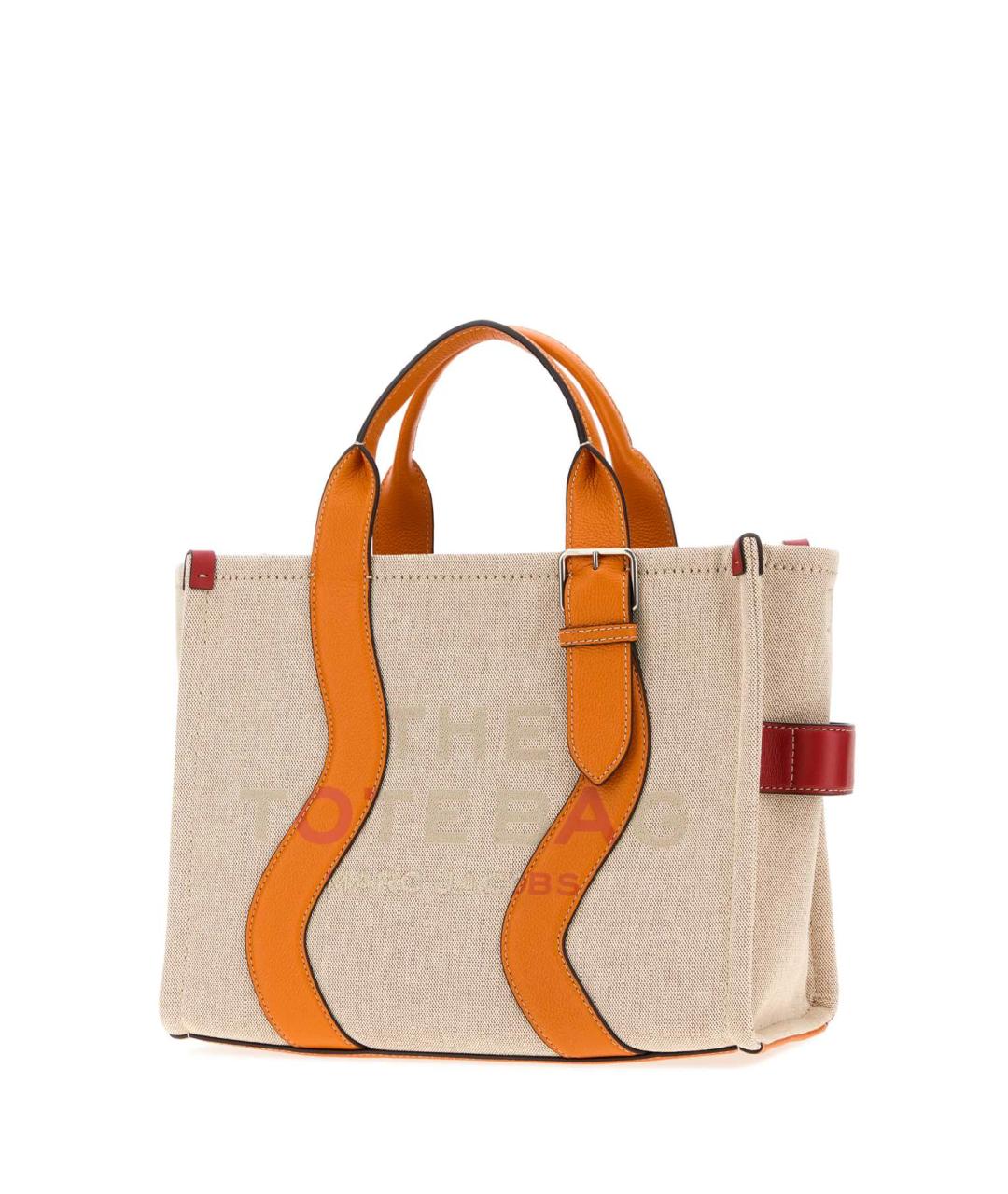 MARC JACOBS Бежевая хлопковая сумка тоут, фото 2