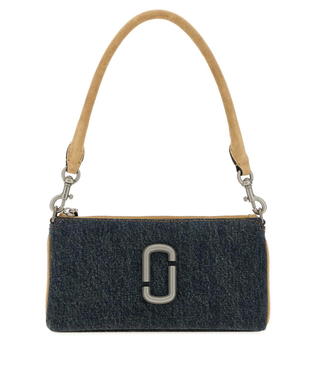 MARC JACOBS Синяя хлопковая сумка с короткими ручками, фото 1